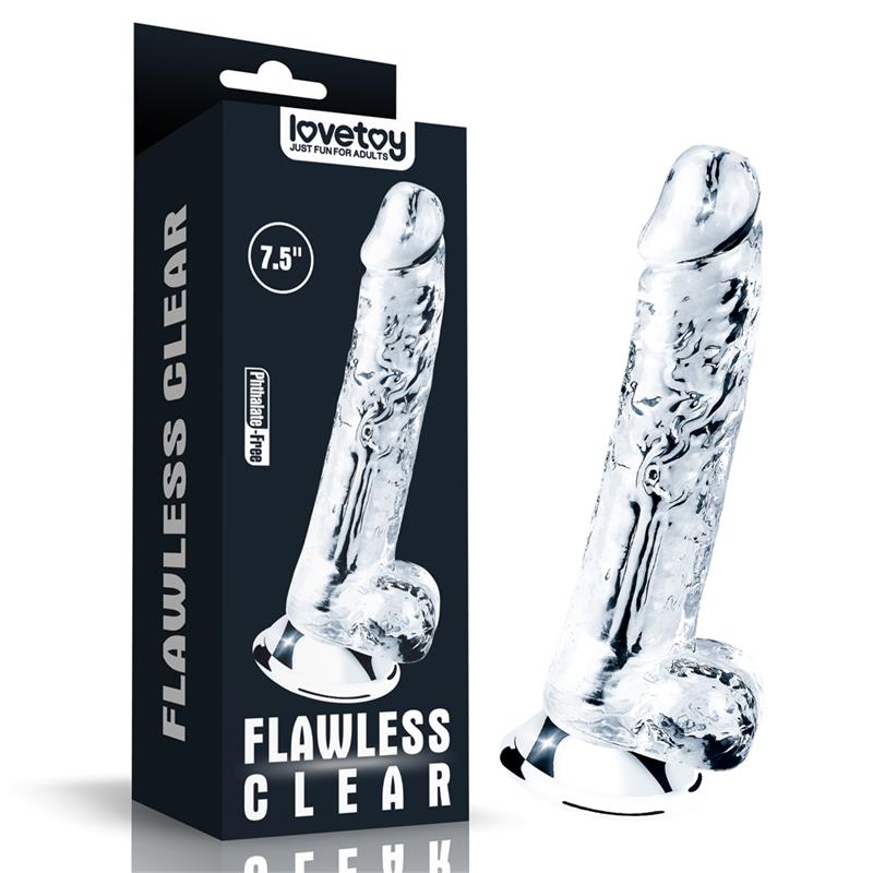 image extraite gode flawless clear lovetoys taille 18cm