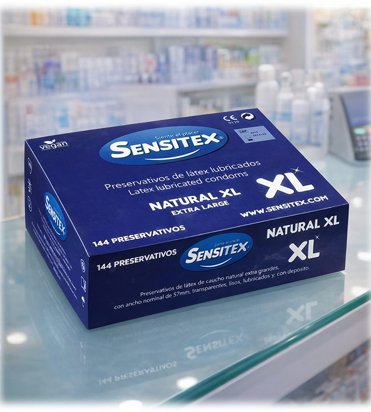 image extraite preservatifs sensitex extra large x144