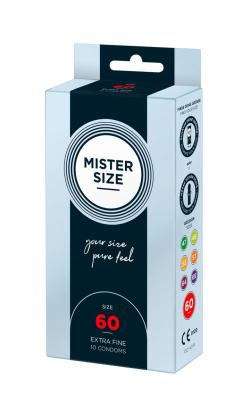 Prservatifs Mister Size ''60'' - x10