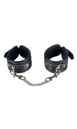 Patent Leather Handcuffs - Fetish Tentation