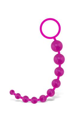 Anal Beads G.Flex - Chapelet Anal - LateToBed - Rose