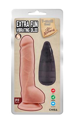 Gode T-Skin Real ''Extra Fun Vibro'' - Chisa Novelties