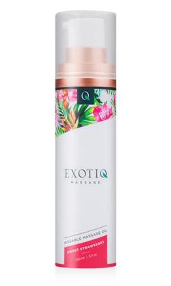 Huile Massage ''kissable'' - ExotiQ - Fraise - 100 ml