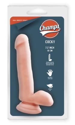 Gode Realistic ''Cocky'' 18cm - Champs