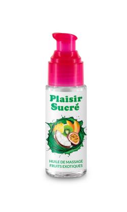 Huile Massage ''Plaisir Sucré'' - Exotic Fruits - 50 ml