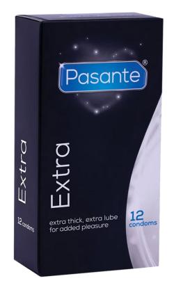 Condoms Pasante Thick Lube ''Extra'' - x12