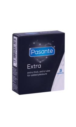 Prservatifs Pasante Thick Lube ''Extra'' - x3
