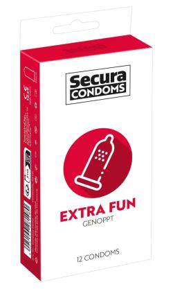 Prservatifs Secura ''EXTRA FUN'' - x12