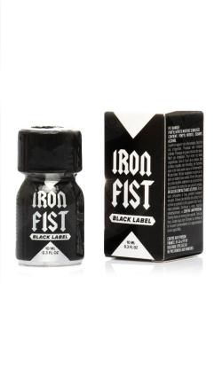Poppers Iron Fist Black Label - flacon aluminium 10 ml