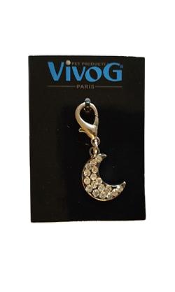 Mdaillon-pins pour chien - Lune