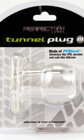 Click to see product infos- Tunnel Plug - Perfect Fit - Clear - Large