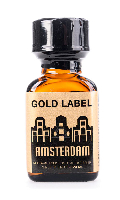 Cliquez pour voir la fiche produit- Poppers Amsterdam GOLD LABEL (Amyle) 24ml -  PwdFactory