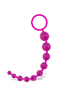 Click to see product infos- Anal Beads G.Flex - Chapelet Anal - LateToBed - Pink