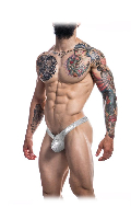 Click to see product infos- Pouch Thong C4MPE02 - Cut4Men - Pearl - Size M