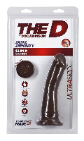 Click to see product infos- Dong ''The D Slim Dual Sensity'' - Doc Johnson - Black - Size 6.5 Inches