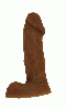 Click to see product infos- Mini gode réaliste Slick Pleasure - Brown