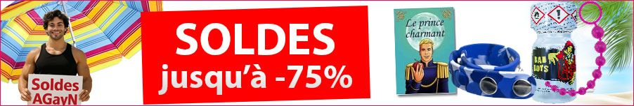 SOLDES Sextoys Accessoires Gay sexshop AGayN en port gratuit